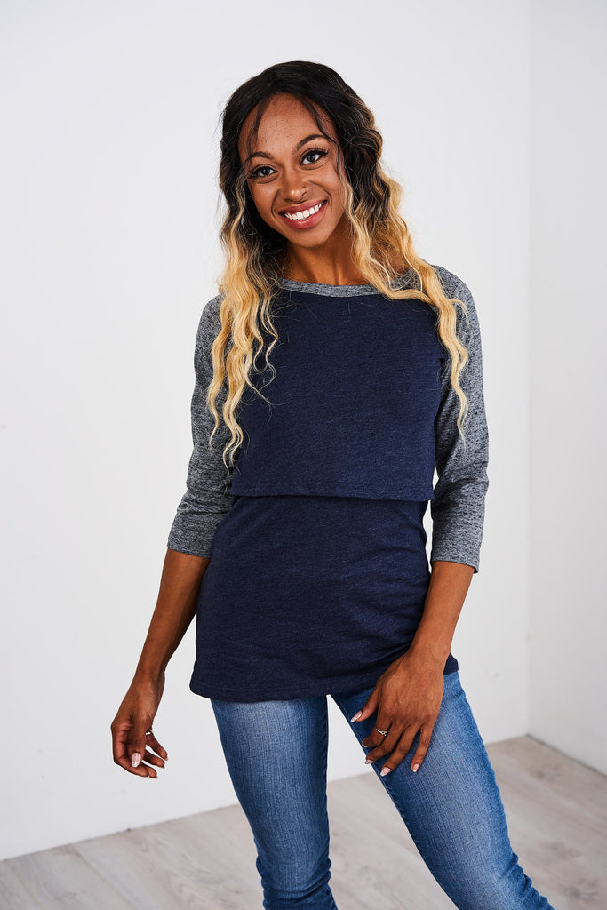 Latched Mama Raglan Nursing Tee - Last ...